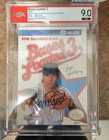 Bases Loaded 3 Nintendo NES PSA Grade 9.0 B+ Mint Rare