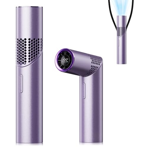HEEYCEM Portable Handheld Turbo Fan,3 IN 1 Rechargeable  Assorted colors 
