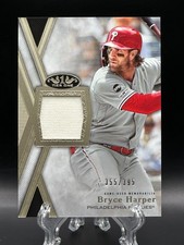 Bryce Harper 2020 Topps Tier One Relic /395 Phillies #T1R-BH Memorabilia Patch