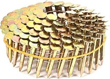 BHTOP 3600 Coil Roofing Nails 3/4"x.120" 15 Wire Collated Galvanized Steel NEW