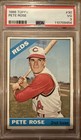 1966 Topps - Pete Rose #30 VG PSA 3 Cincinnati Reds Baseball Card