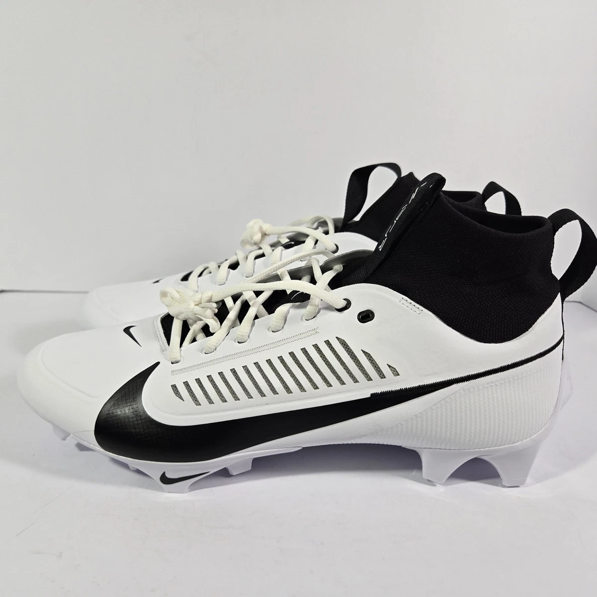 Nike air zoom assassin td football cleats white black 316840 101 metallic silver Nike Men main image 3