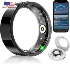 2026 New Smart Ring Heart Rate Blood Pressure Sleep Monitoring Motion Tracking..