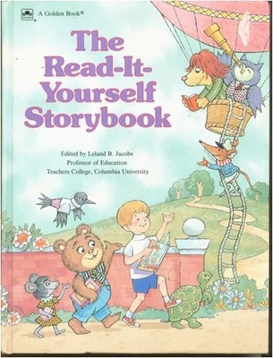 THE READ-IT-YOURSELF STORYBOOK By Golden Books & Leland B Jacobs - Hardcover VG+