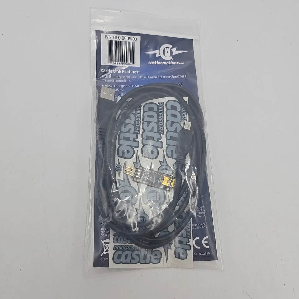 New Castle Creations Castle Link USB Programming Kit : Edge ICE Phoenix ESC's - Image 2 of 2