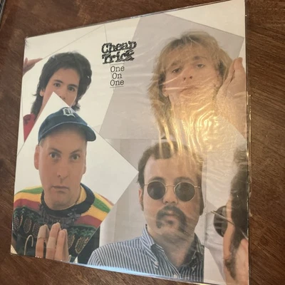 CHEAP TRICK: One On One Vinyl LP 1982 Epic Records FE 38021 - Image 1 of 4