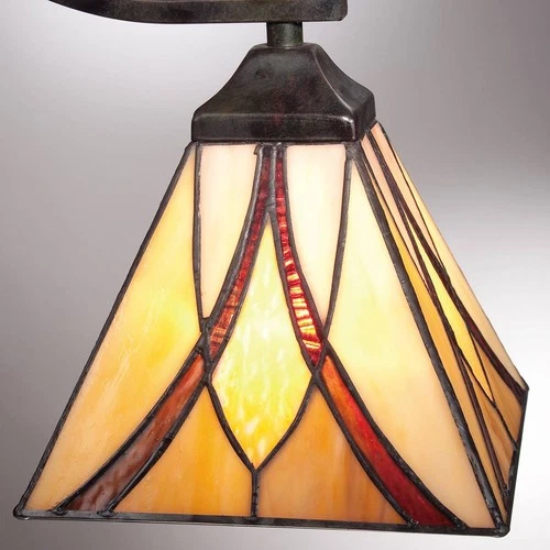 Quoizel Asheville 23" Wide Valiant Bronze 3-Light Chandelier - Picture 7 of 7