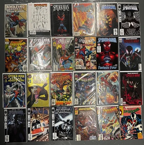 LOT-24 HIGH GRADE SPIDER-MAN Venom Back in Black Final Adventure Miles Morales
