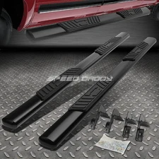 FOR 09-20 DODGE RAM 4DR CREW CAB 5" BLACK OVAL SIDE STEP NERF BAR RUNNING BOARD
