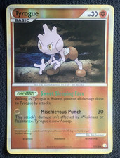 TYROGUE 33/123 REVERSE HOLO - POKEMON HEARTGOLD SOULSILVER HGSS CARD