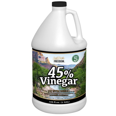 #ad Nature#x27;s Freedom 45% Concentrated Vinegar 1 Gallon 9x Strength Multi Purpose $40.48