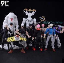 3D Articulated Jujutsu Kaisen Action Figure Handmade 5.5'' Model Toy Gifts
