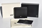 BNIB Montblanc Meisterstuck Black Leather Wallet 14CC - Made in Italy
