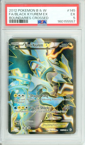 Black Kyurem-EX graded PSA 5 for sale on eBay