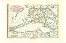 1817 Original Antique MAP COUNTRY LOCHRIANS Phocis Doris Ancient GREECE (11)