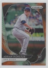 2020 Panini Prizm Tier II Mega Box Cosmic Haze Adrian Morejon #139 Rookie RC fr6