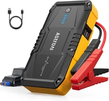 AstroAI S8 Car Battery Jump Starter, Jumper Starter Yellow - 1500A 
