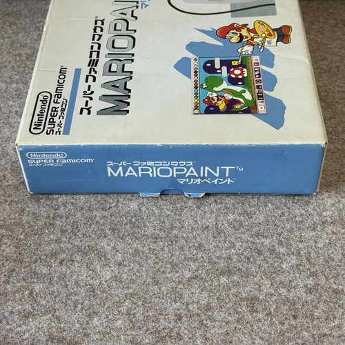 Nintendo Super Famicom Mario Paint Complete Big Box CIB + Mouse JPN | US SELLER - Picture 17 of 19