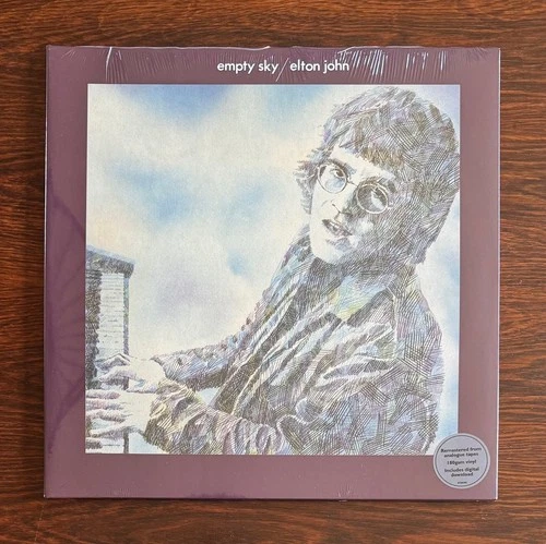 ELTON JOHN  Empty Sky  180g Reissue Vinyl LP NEW SEALED