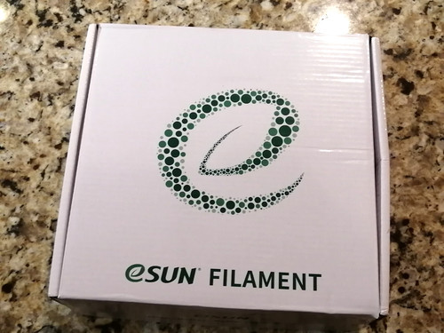 eSun 3D Printing Filament eMarble 1.75mm Grey Natural Paper 1kg