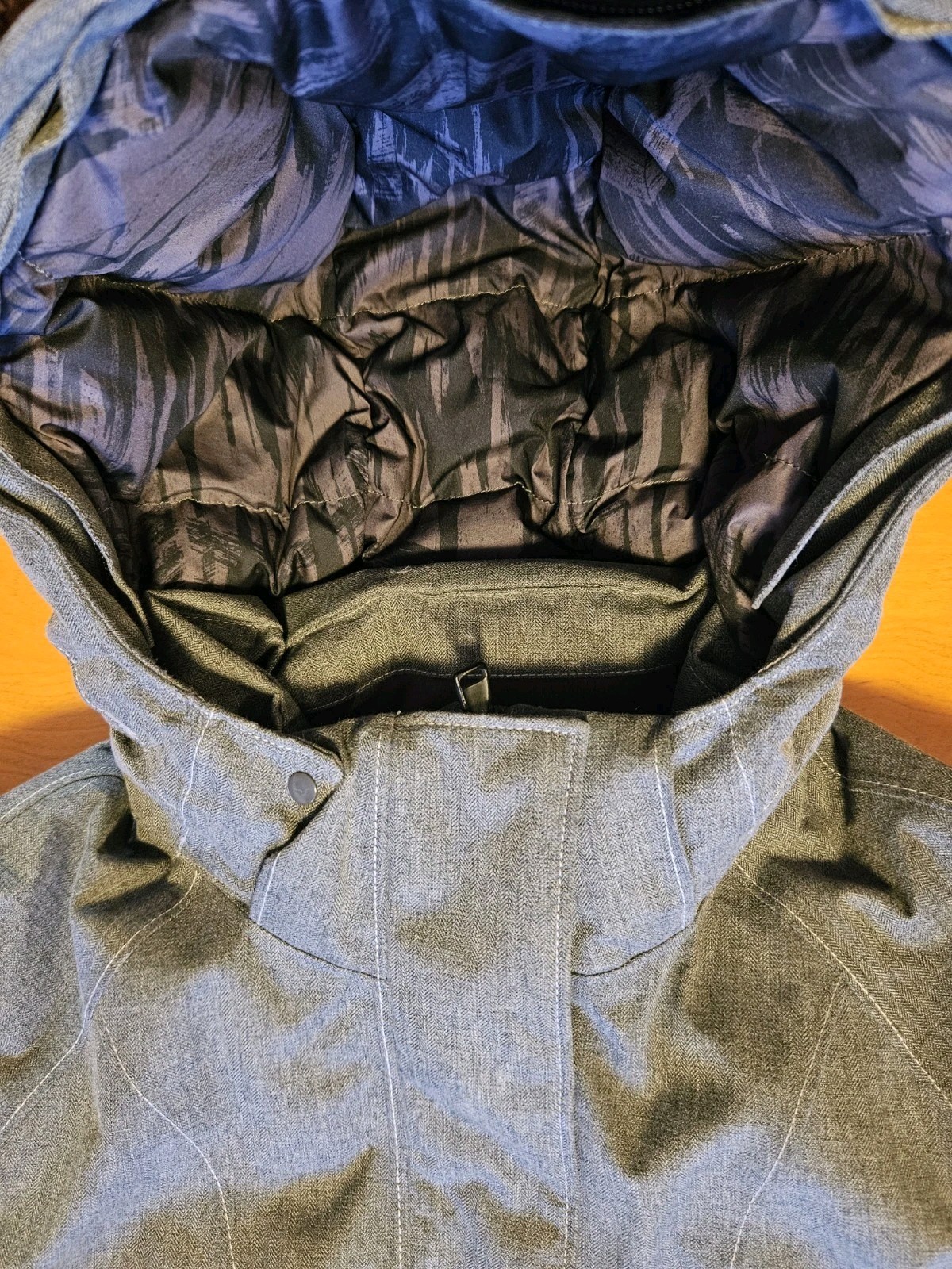 North Face Hyvent Goose Down Parka Womens Small Arctic Jacket Removable Hood thumbnail 13