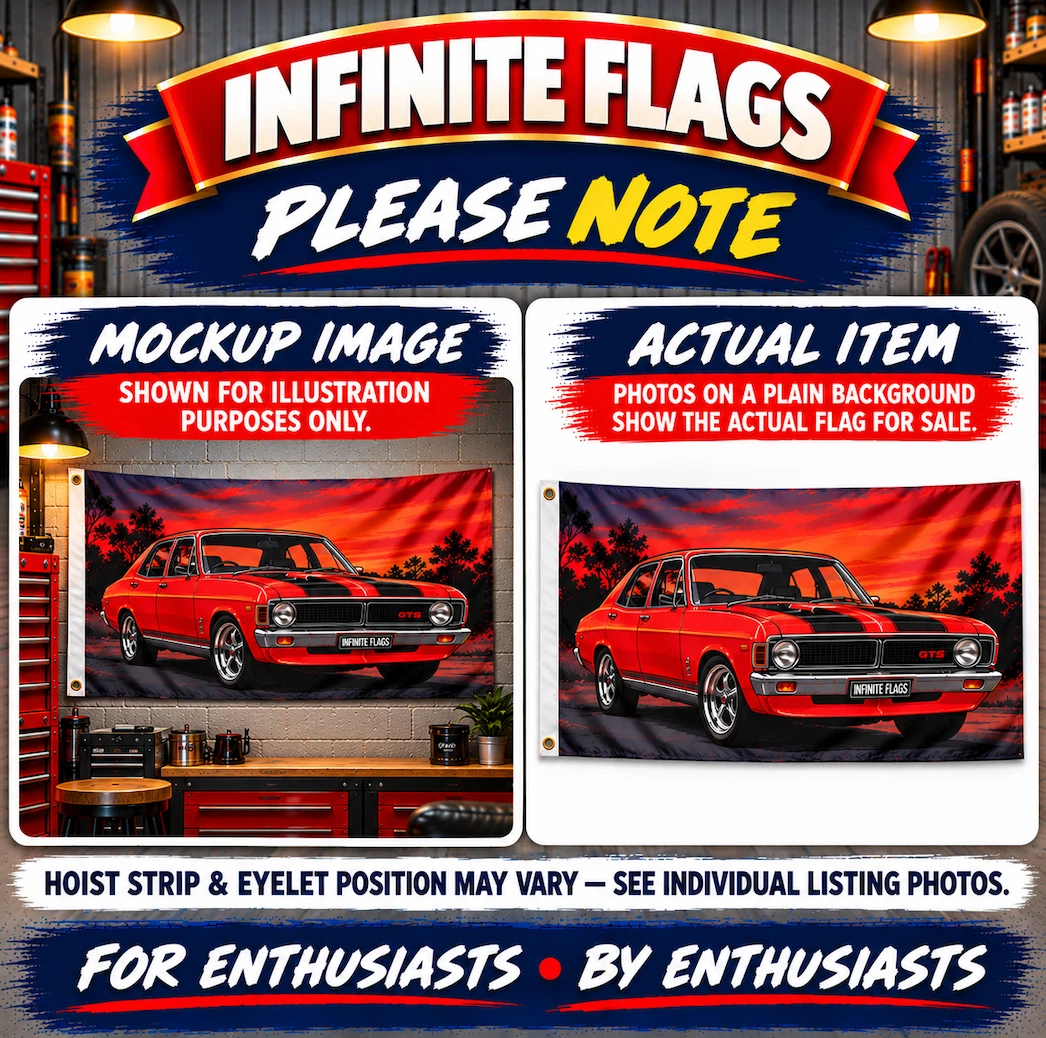 Infinite Flags information infographic