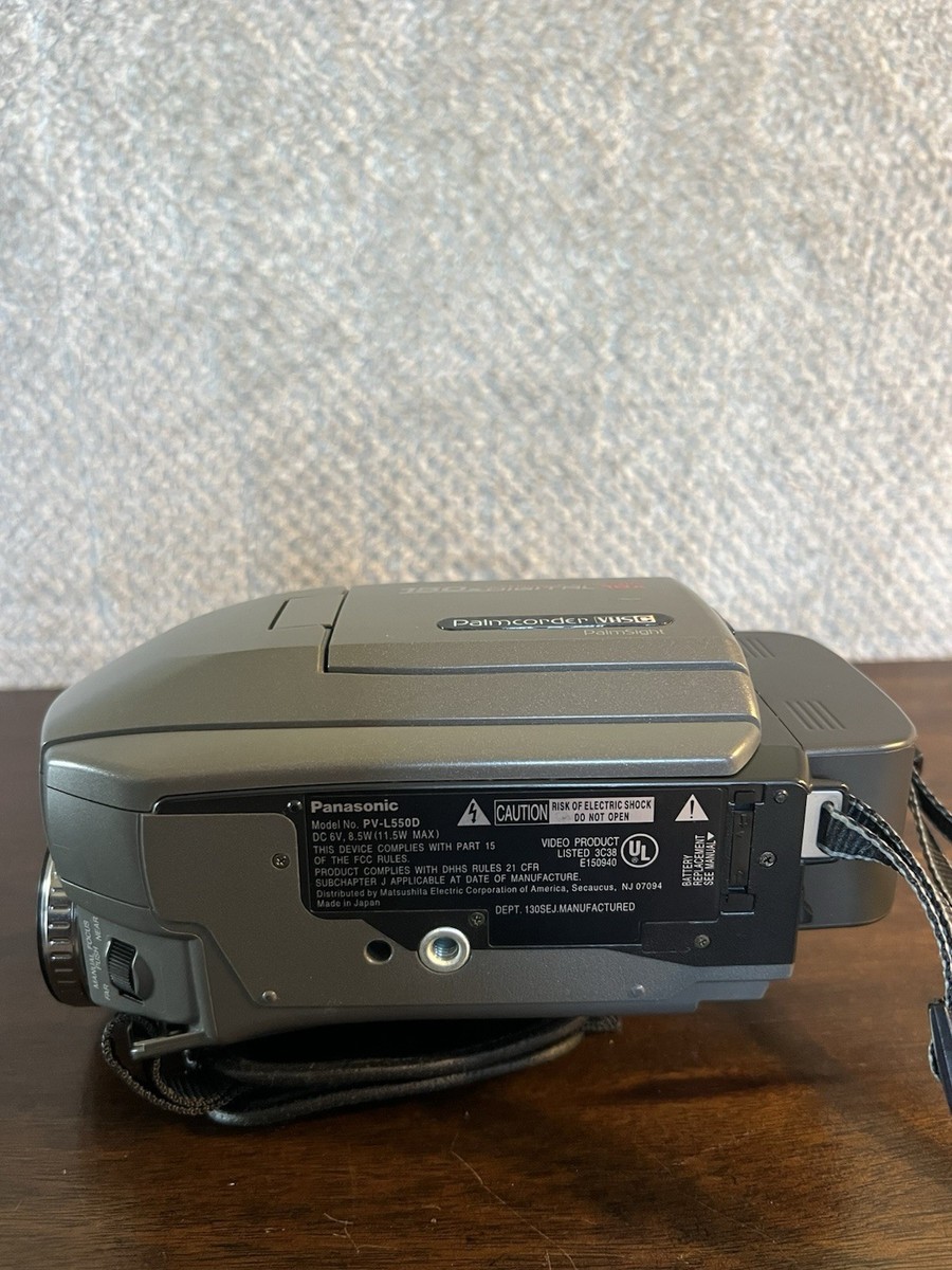 Panasonic PV-L550 VHS-C Analog Camcorder for sale online | eBay
