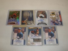 2009 2012 Bowman Topps Chrome Ref USA Autograph Trevor Bauer Rookie LOT of 7