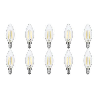 SPL E14 LED Filamentlampe C35 2W 2500K Extra Warmweiß Dimmbar 10 Stück