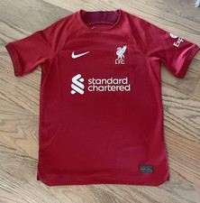 Nike Liverpool FC Home Jersey Red Soccer Shirt Youth M - Gently worn