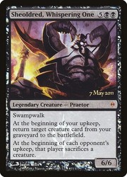 Sheoldred, Whispering One (73) Foil Prerelease Promo - New Phyrexia