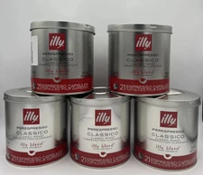 Illy Coffee Espresso iperEspresso Capsules, Classic Roast - 5 Pack- 105 Capsules