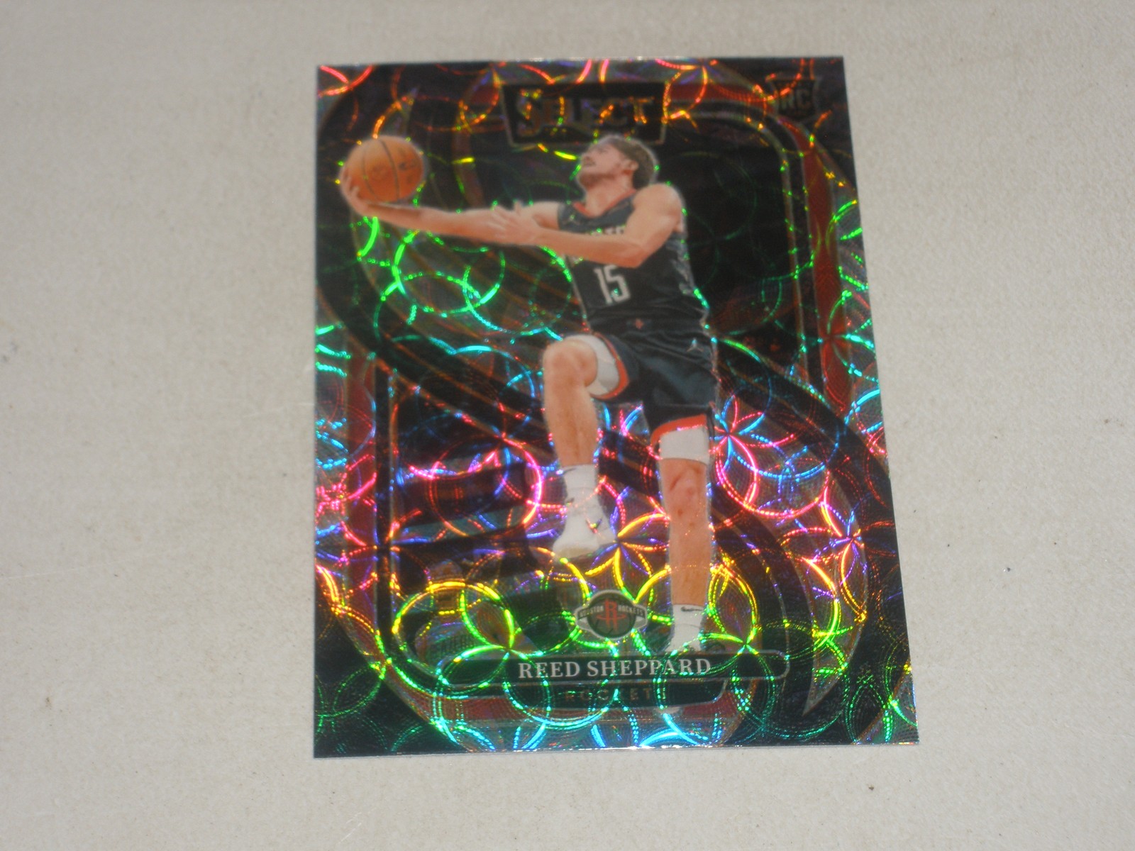 2024-25 Panini Select Premier Level Scope Prizm #181 Reed Sheppard Rookie RC