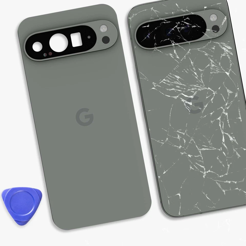 Google Rear window for Pixel 9 Pro XL Original Service Pack, Green - Image 4 of 4