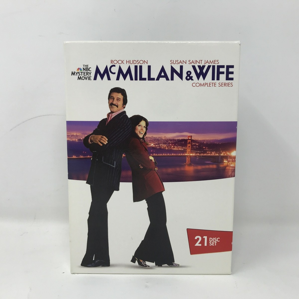 McMillan & Wife The Complete Series DVD Box Set Rare 21 Disc Set