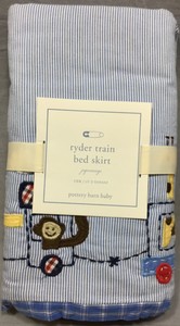 pottery barn train bed