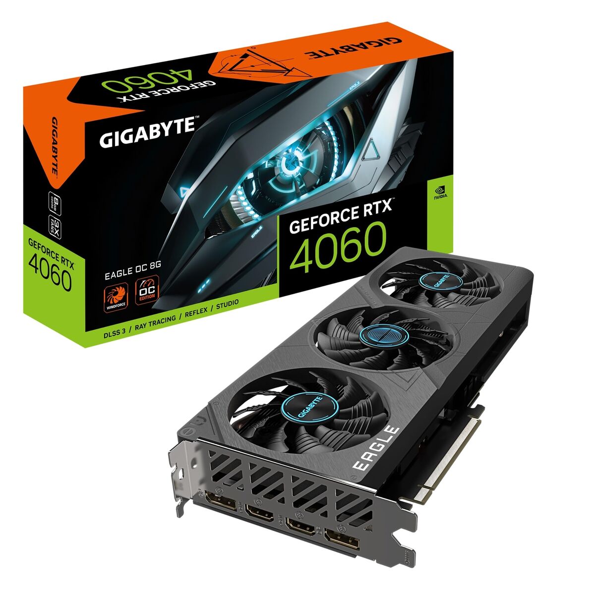 GIGABYTE NVIDIA GeForce RTX4060 Graphics Board GDDR6 8GB GIGABYTE NVIDIA GeForce RTX4060 Graphics Board GDDR6 8GB