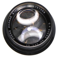 Goerz 6in f4.5 Dogmar Barrel Lens  757058