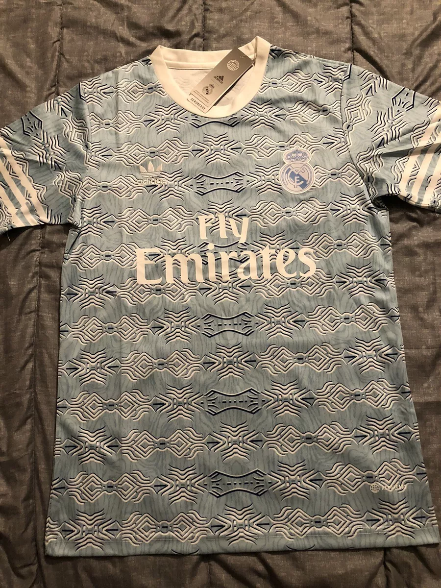 Real madrid sky blue jersey hot sale
