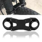 Front Fork Brace Method Kit Black Fit For Kawasaki KLR650 KLR 650 2008-2023
