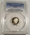1993-S 10c SILVER PCGS PR70DCAM ROOSEVELT DIME PROOF DEEP CAMEO PR 70 DC