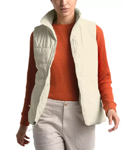 north face women's reversible vest