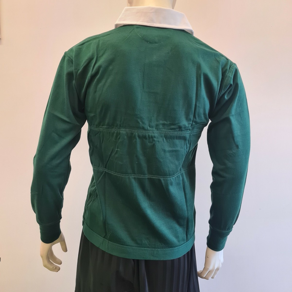 Cotton Jersey Rugby Shirt - White/Striped - Kids | H&M IN - Foto 6