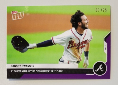 2020 Topps Now 120 Dansby Swanson