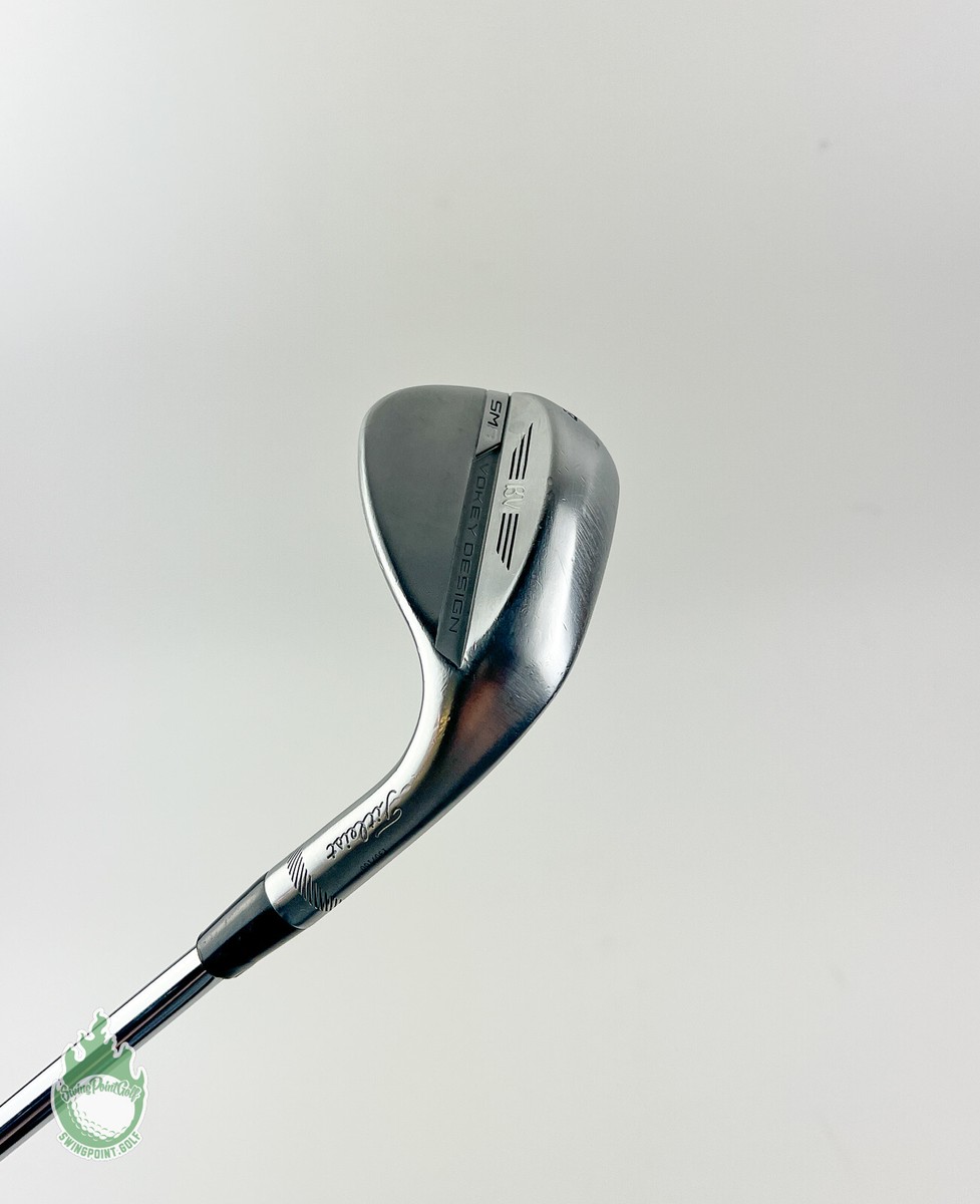 Used RH Titleist Vokey SM8 D Grind Chrome Wedge 54*-12 Regular