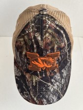University Of Missouri Tigers Hat SnapBack RealTree Camo Brown Mesh OSFA Hunting
