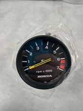Honda -7000 RPM Outboard Black Techometer Gauge 37250-ZV5-823 40hp-50hp