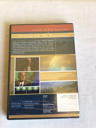 2008 New Sealed Effective Stewardship Wisdom On The Environment Lesson 2 DVD - Picture 2 of 2