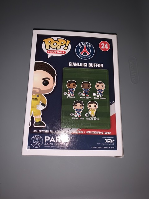 Funko Pop! Football: Paris Saint-Germain - Gianluigi Buffon #24 New In Box | eBay