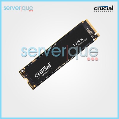 Crucial CT4000P3PSSD8 P3 Plus 4TB PCIe x4 NVMe M.2 2280 Internal